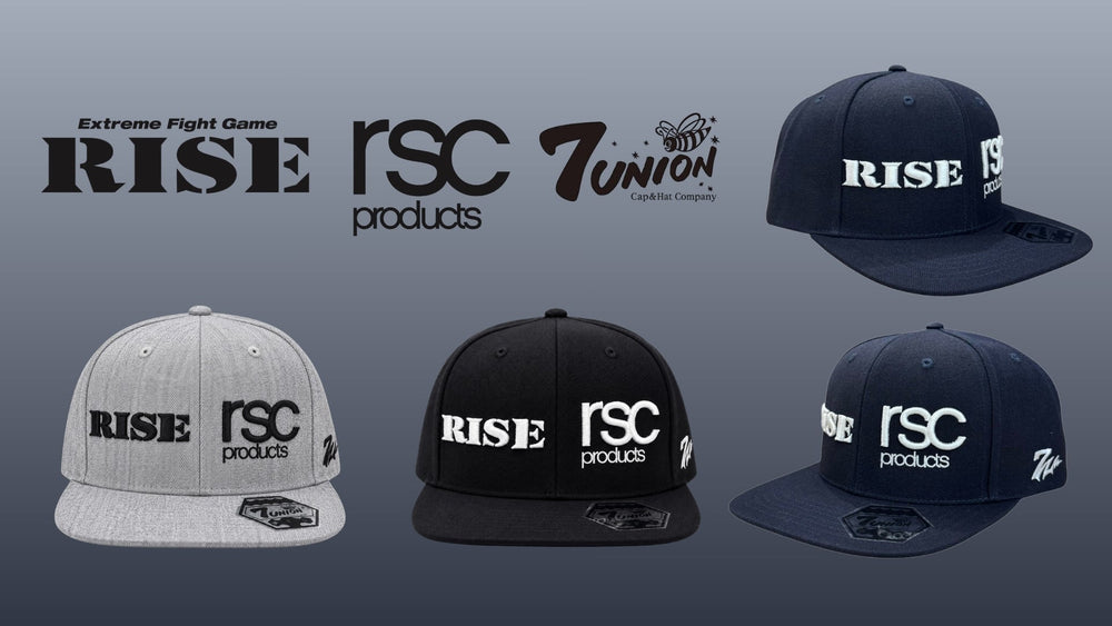 RISE × rscproducts ×7UNION Cap新入荷！