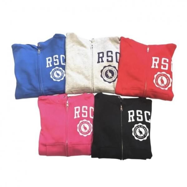 [KIDS] 子供用 college SWEAT ジップアップ パーカー（全５色）