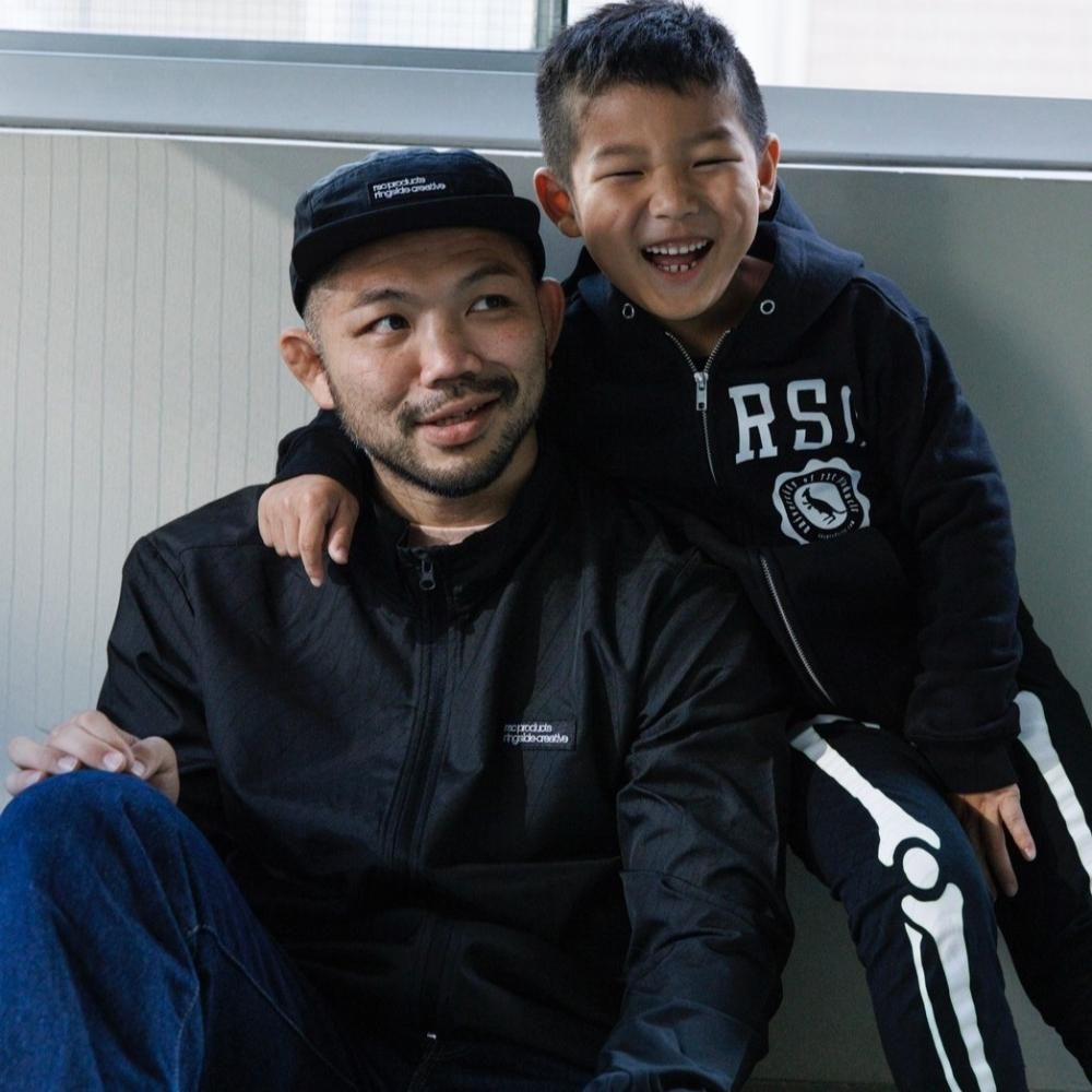 [KIDS] 子供用 college SWEAT ジップアップ パーカー（全５色）