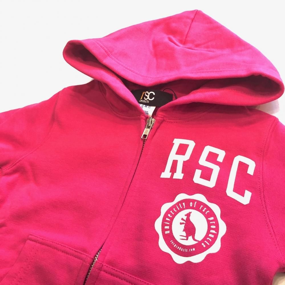 [KIDS] 子供用 college SWEAT ジップアップ パーカー（全５色）