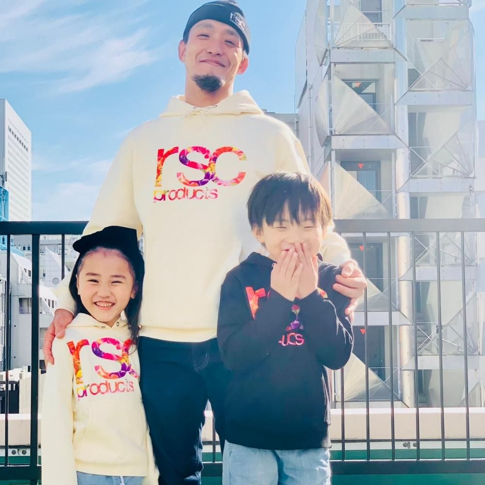 [KIDS] “Flower” ロゴ SWEAT プルオーバー