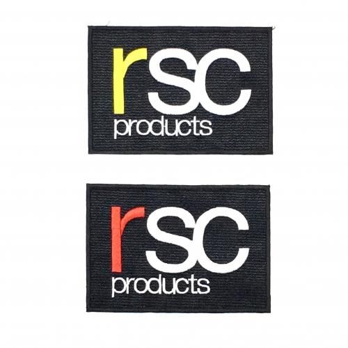 rsc products ロゴ ワッペン ( L 約9×13㎝)（全２色）