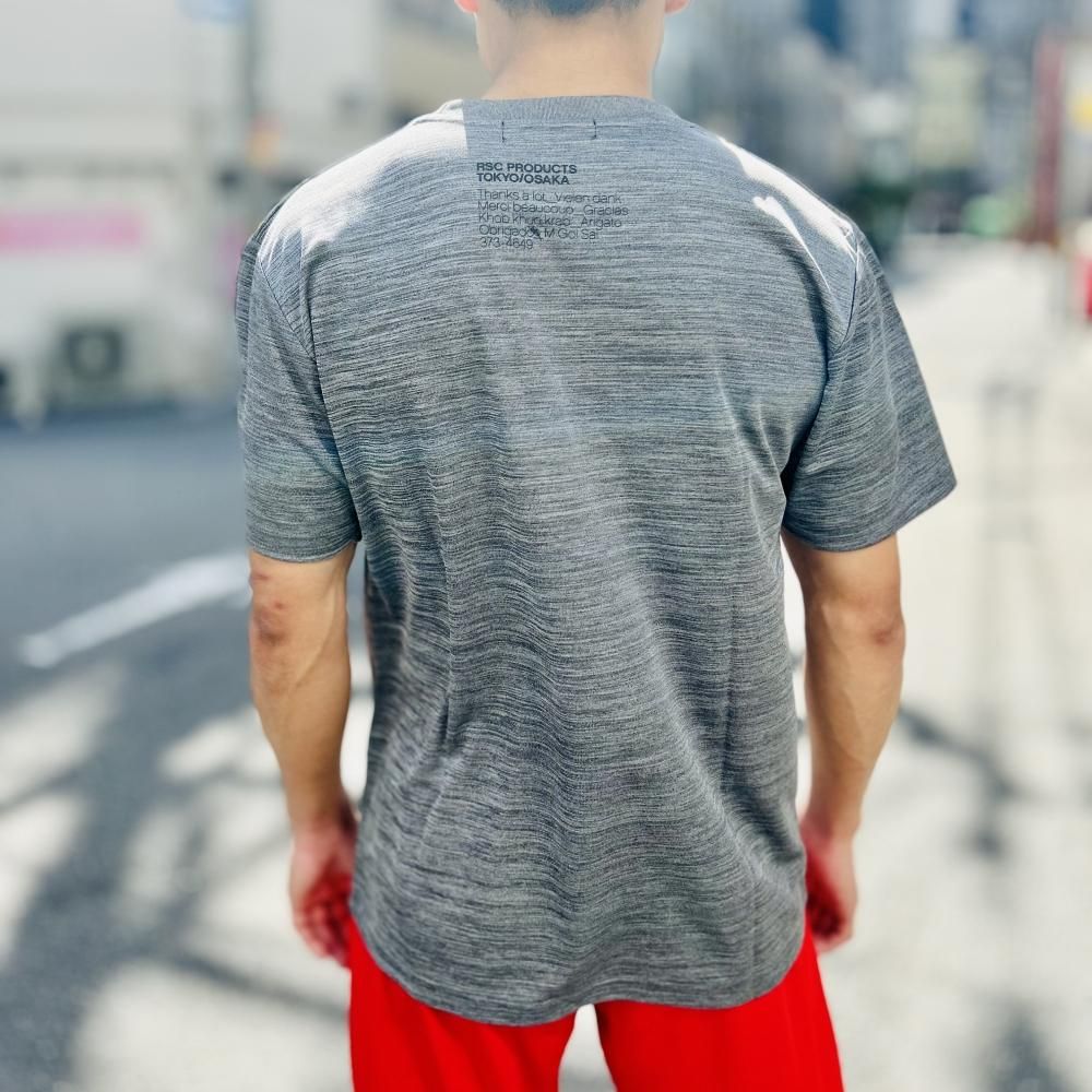 “CAGE” ロゴ ドライTシャツ