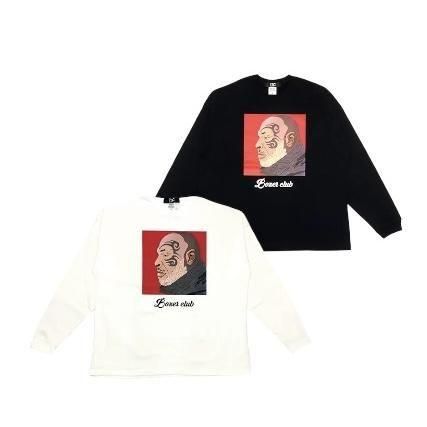 ”TATTOO” ビッグシルエット ロングスリーブ Tシャツ