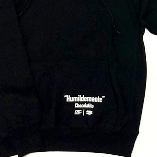 【40%OFFアウトレットSALE】 "Humildemente" chocolatito  プルオーバー パーカー(Sサイズ)