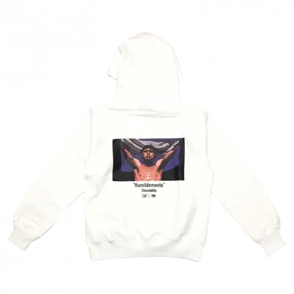 【40%OFFアウトレットSALE】 "Humildemente" chocolatito  プルオーバー パーカー(Sサイズ)