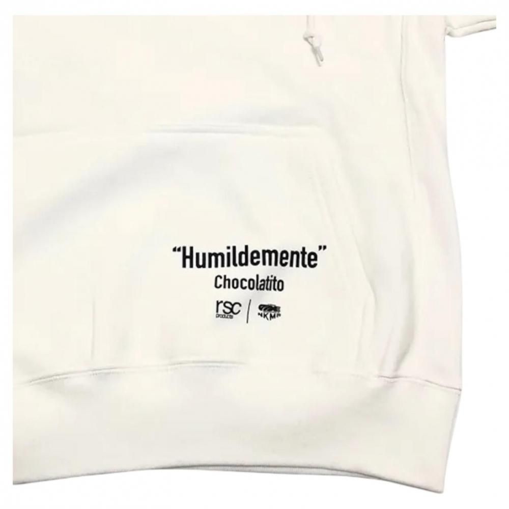 【40%OFFアウトレットSALE】 "Humildemente" chocolatito  プルオーバー パーカー(Sサイズ)