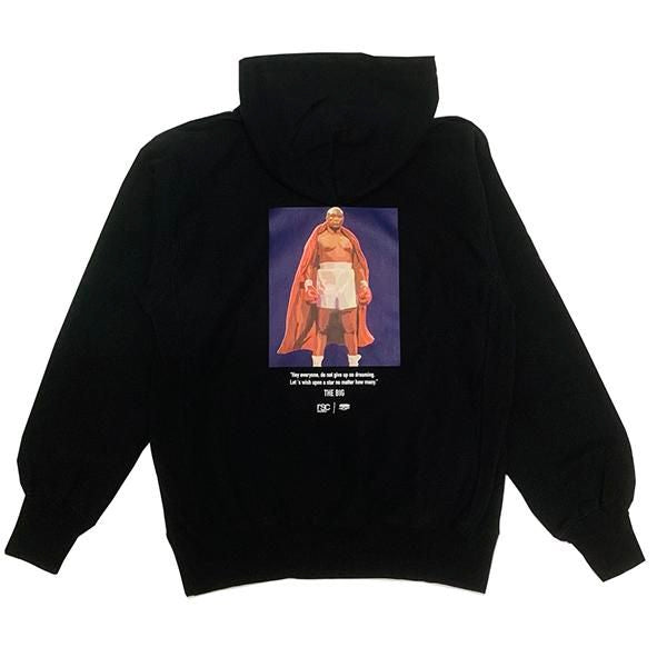 【40%OFFアウトレットSALE】"THE BIG"  George  プルオーバー パーカー(黒 Sサイズ)