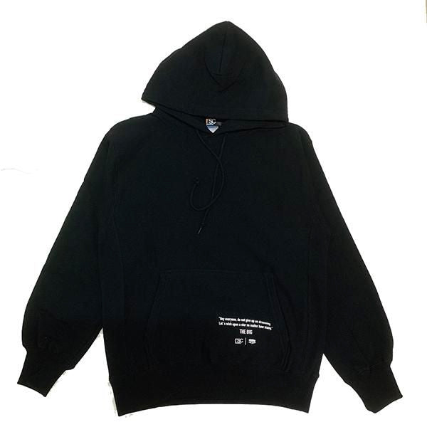 【40%OFFアウトレットSALE】"THE BIG"  George  プルオーバー パーカー(黒 Sサイズ)