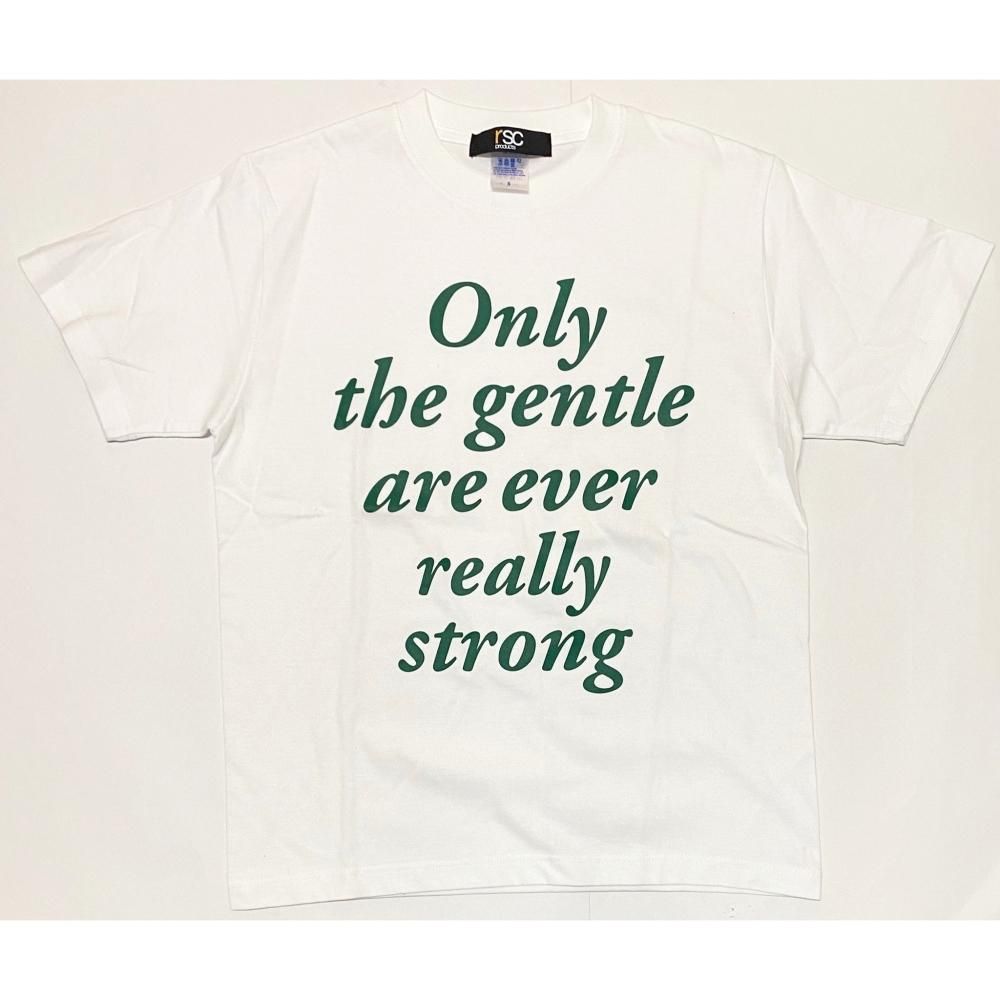 近藤魁成"Only the gentle are ever really strong"チャリティ Tシャツ