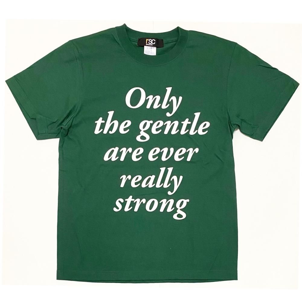 近藤魁成"Only the gentle are ever really strong"チャリティ Tシャツ