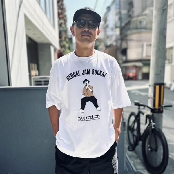 TAKAFIN REGGAE JAM ROCKAZビッグシルエット Tシャツ