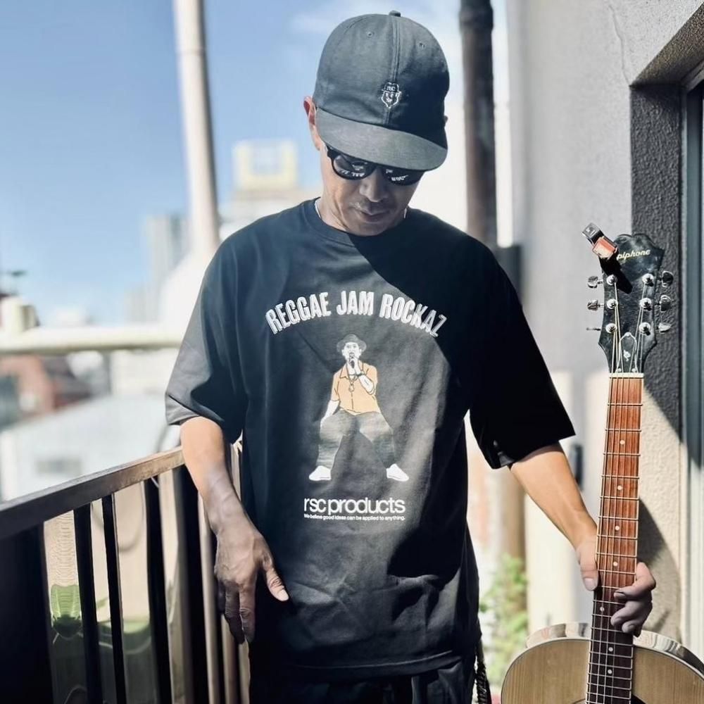 TAKAFIN REGGAE JAM ROCKAZビッグシルエット Tシャツ