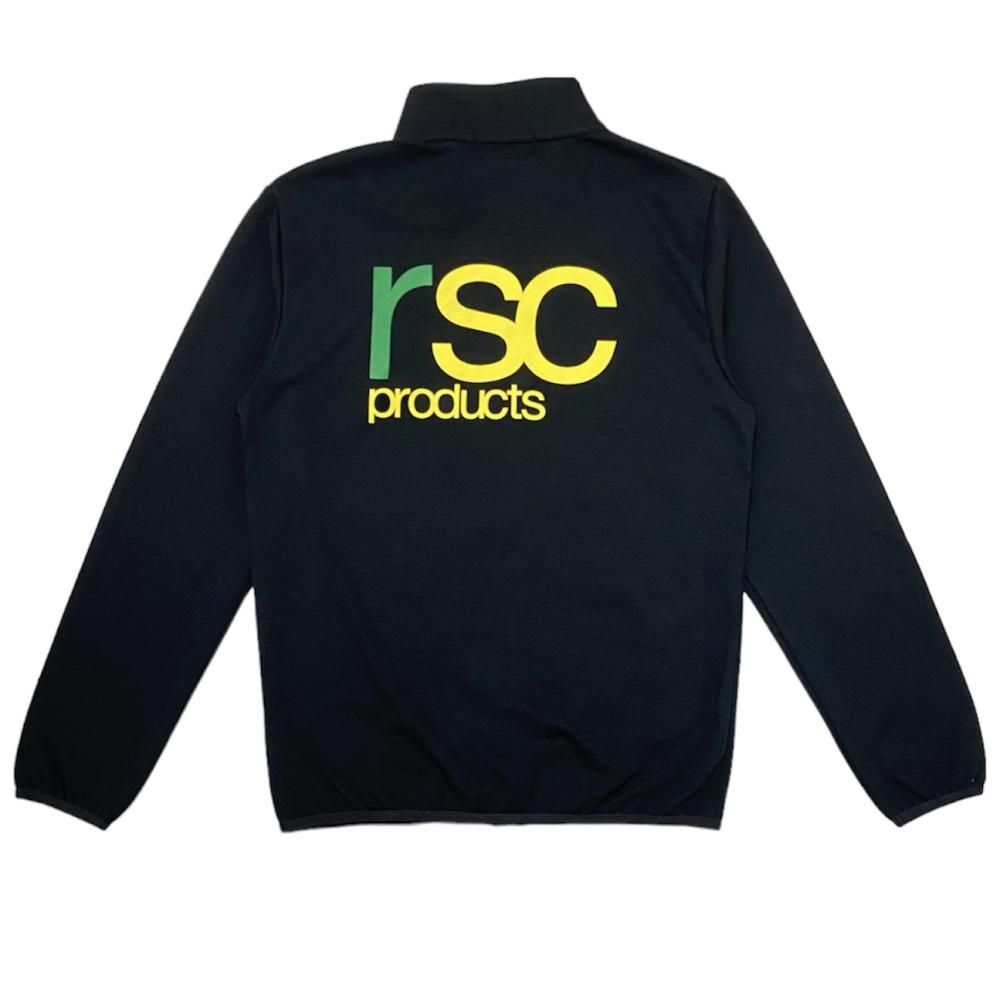 LINEロゴ ドライスウェット 上下セットアップ（グリーン×イエロー)