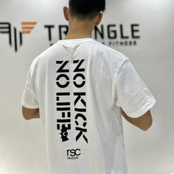 【セール20％OFF】 NO KICK NO LIFE コラボTシャツ（ホワイト）