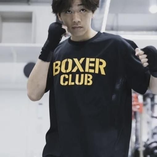 BOXER CLUB ロゴ ドライTシャツ