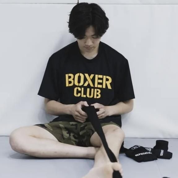 BOXER CLUB ロゴ ドライTシャツ