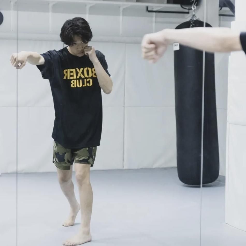 BOXER CLUB ロゴ ドライTシャツ
