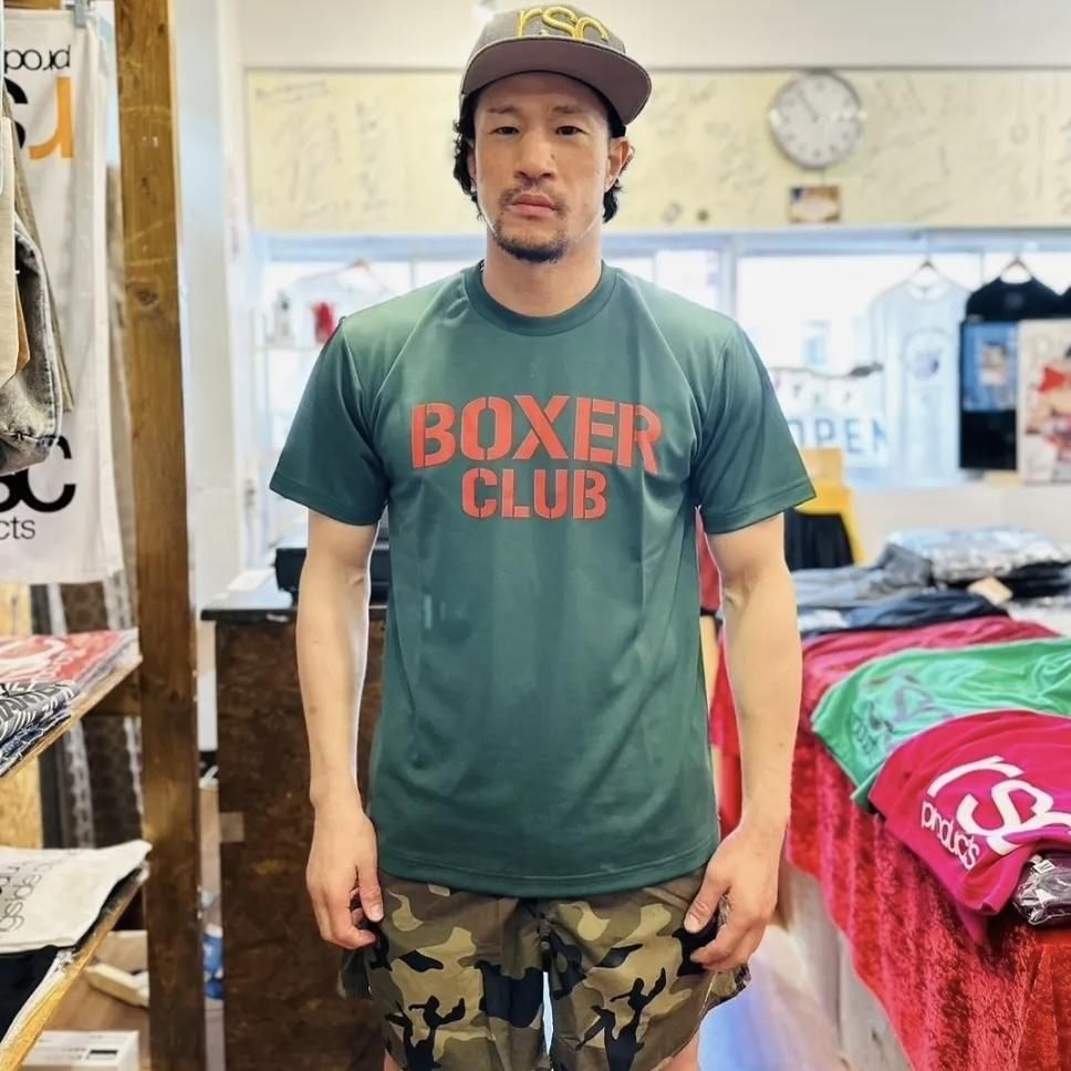 BOXER CLUB ロゴ ドライTシャツ