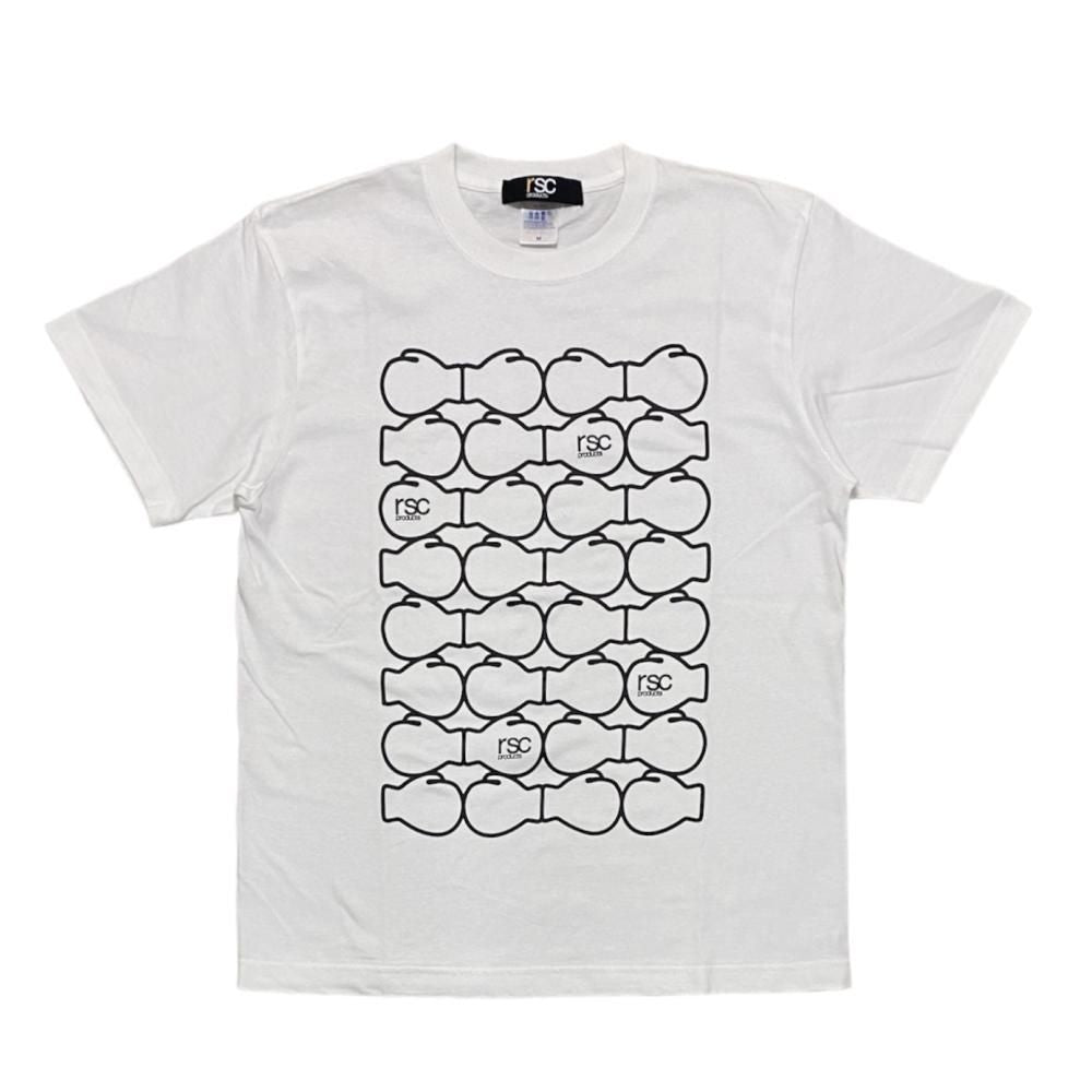 グローブ柄 ドライTシャツ