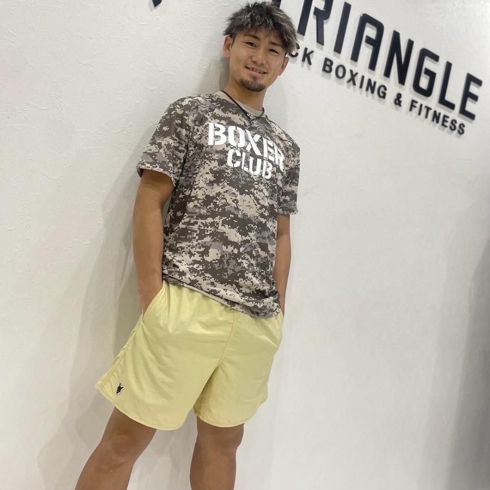 BOXER CLUB ロゴ カモフラージュドライ Tシャツ