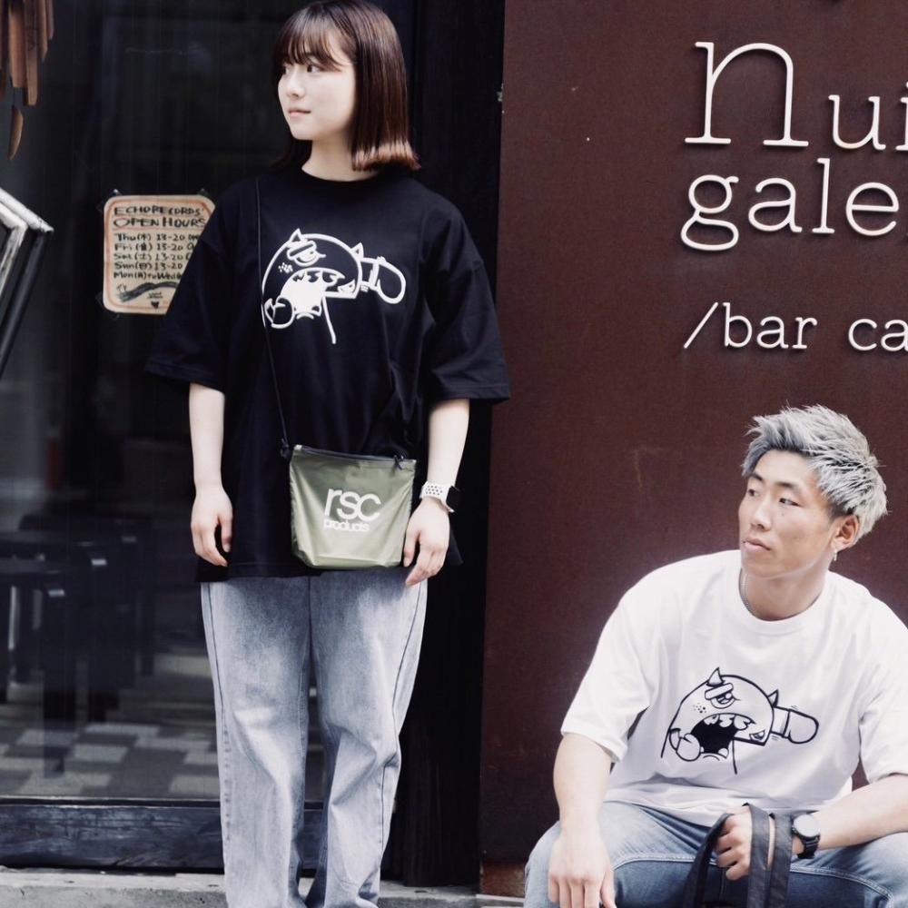 caspergraffiti ビッグシルエットTシャツ（全２色）