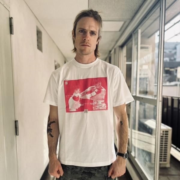 "拳四朗xNAOKIFUKUDA"コラボ フォトTシャツ