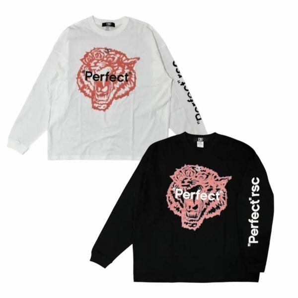 TIGER ビッグシルエット ロングスリーブTシャツ