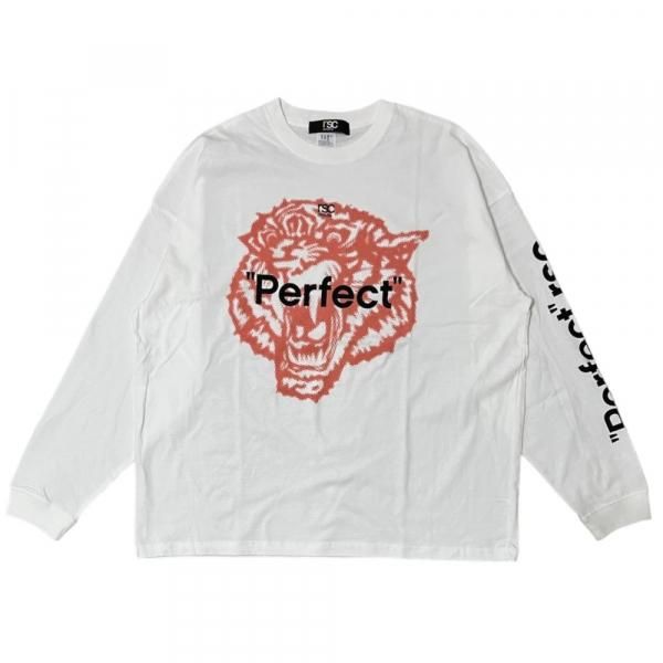 TIGER ビッグシルエット ロングスリーブTシャツ