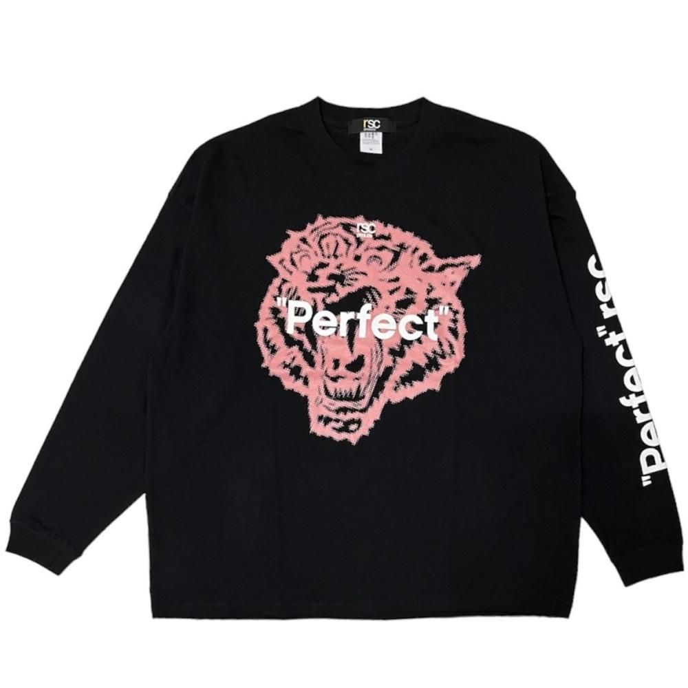TIGER ビッグシルエット ロングスリーブTシャツ