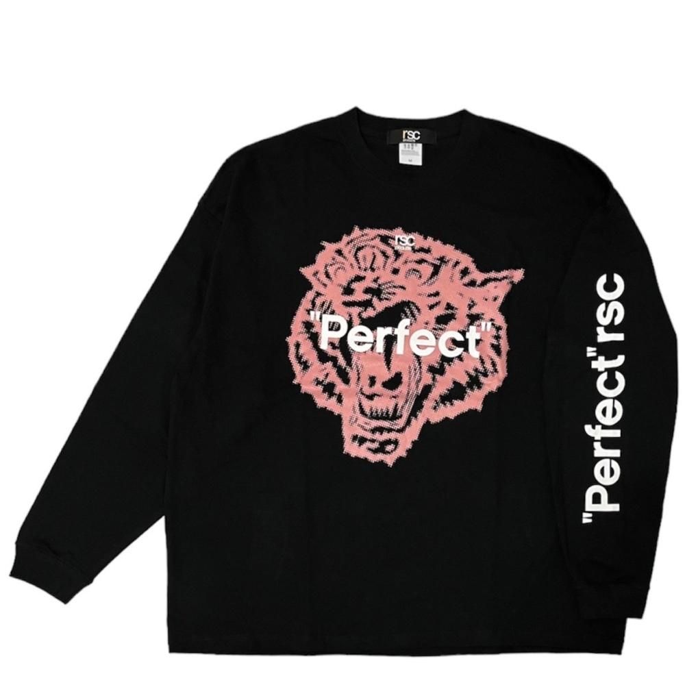 TIGER ビッグシルエット ロングスリーブTシャツ