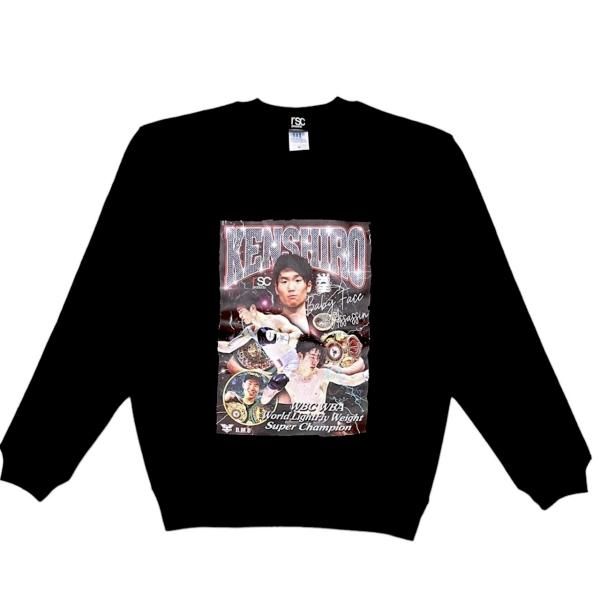 拳四朗 × NAOKI FUKUDA RAPクルーネックスウェット