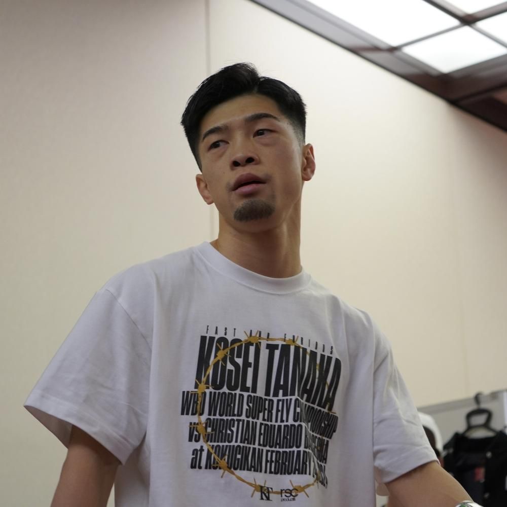 【4階級制覇記念】田中恒成 メモリアルコラボTシャツ