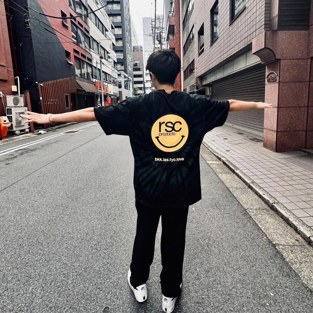 【40%OFF OUTLET SALE】SMILE タイダイTシャツ