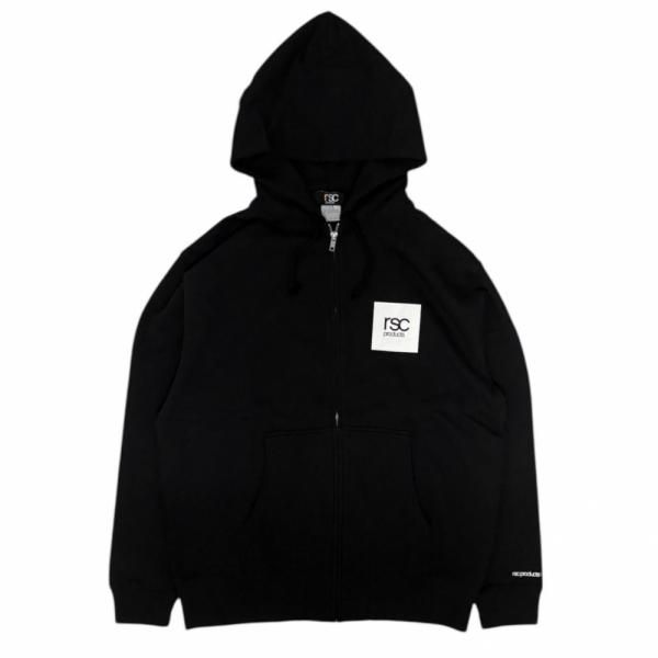 BOXロゴ スウェット ジップアップパーカー