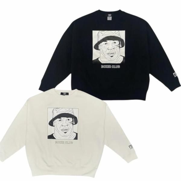 BOXER CLUB "mike"  ビッグシルエットクルーネックスウェット（裏起毛）(全２色）