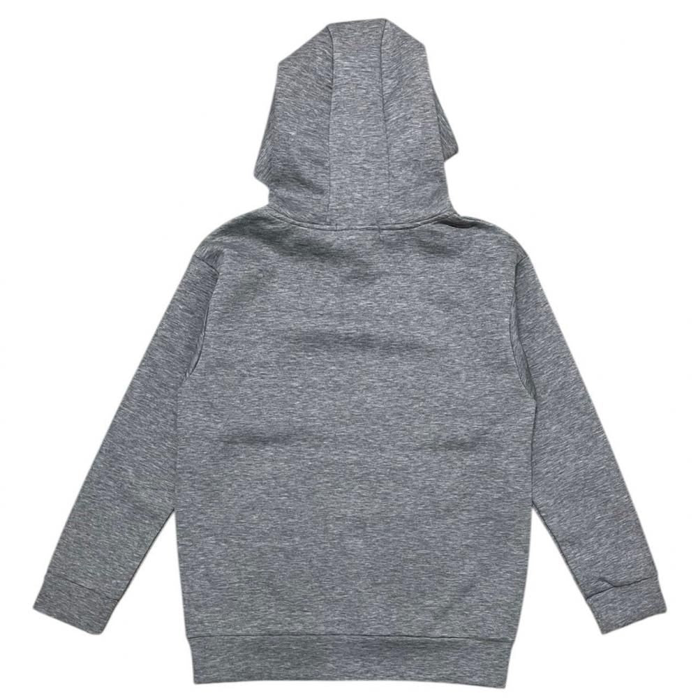 ワンポイント刺繍ダンボールニットスウェットプルオーバー（全３色）