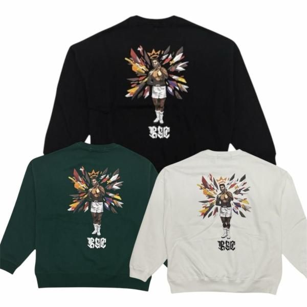 KAREZMAD ビッグシルエット クルーネックスウェット