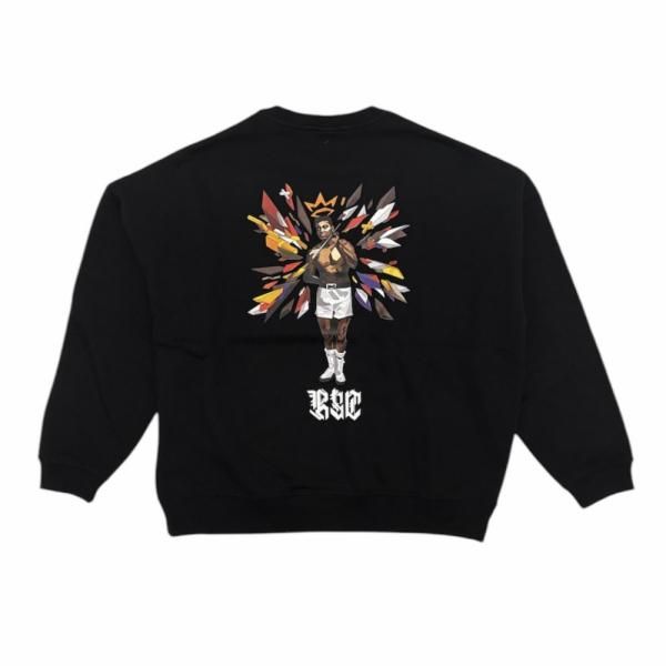 KAREZMAD ビッグシルエット クルーネックスウェット