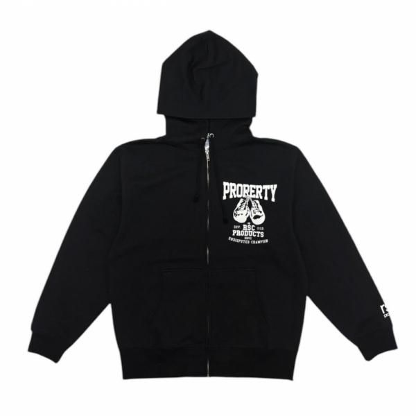 PROPERTY スウェットジップアップパーカー