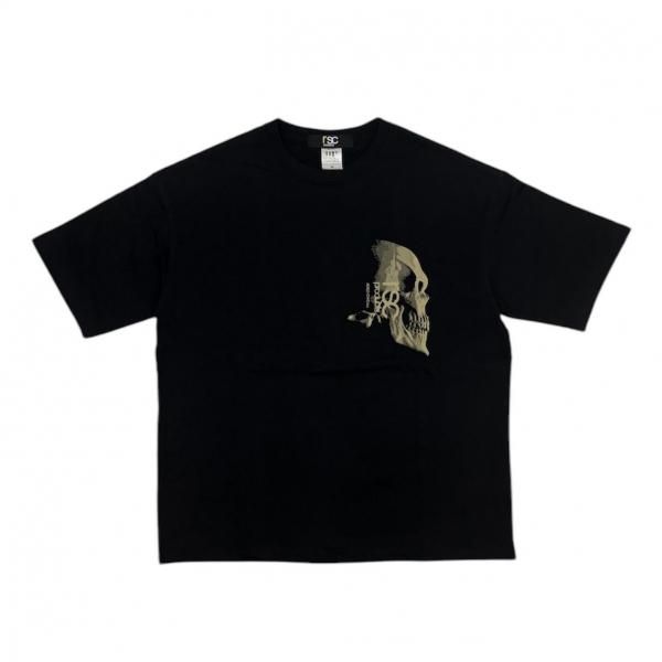 スカルプリント Tシャツ（ビッグシルエット）