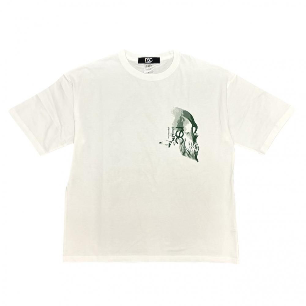 スカルプリント Tシャツ（ビッグシルエット）