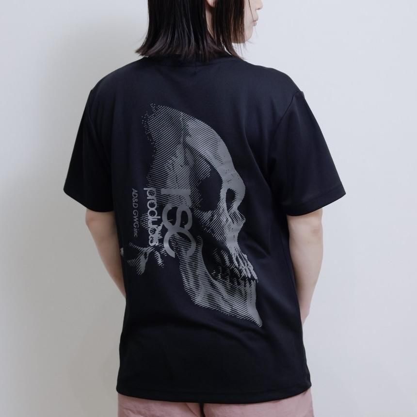 スカルプリント Tシャツ（ビッグシルエット）