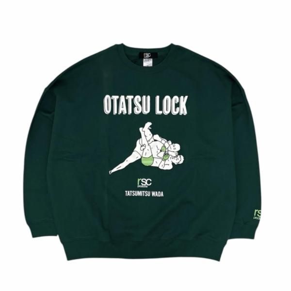 和田竜光"OTATSU LOCK"コラボビッグシルエットクルーネックスウェット(全2色)