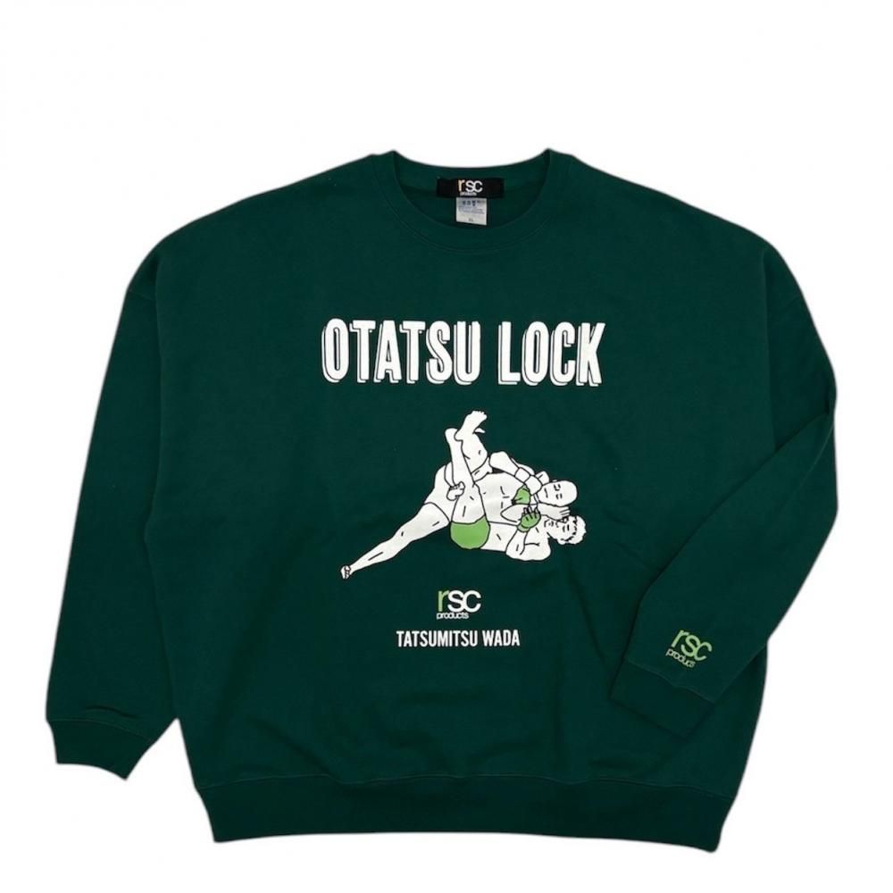 和田竜光"OTATSU LOCK"コラボビッグシルエットクルーネックスウェット(全2色)