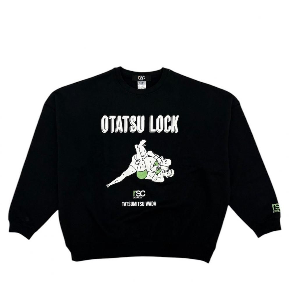 和田竜光"OTATSU LOCK"コラボビッグシルエットクルーネックスウェット(全2色)