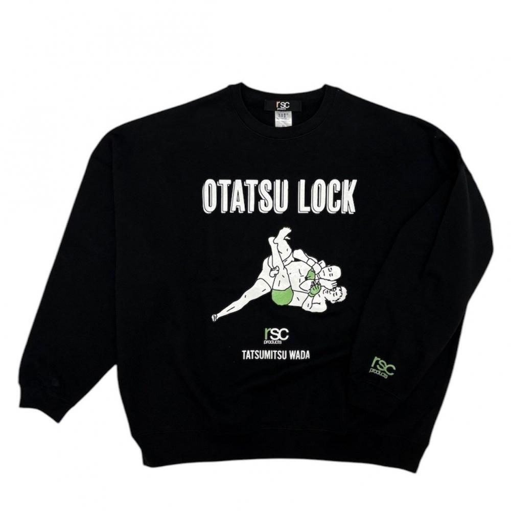 和田竜光"OTATSU LOCK"コラボビッグシルエットクルーネックスウェット(全2色)