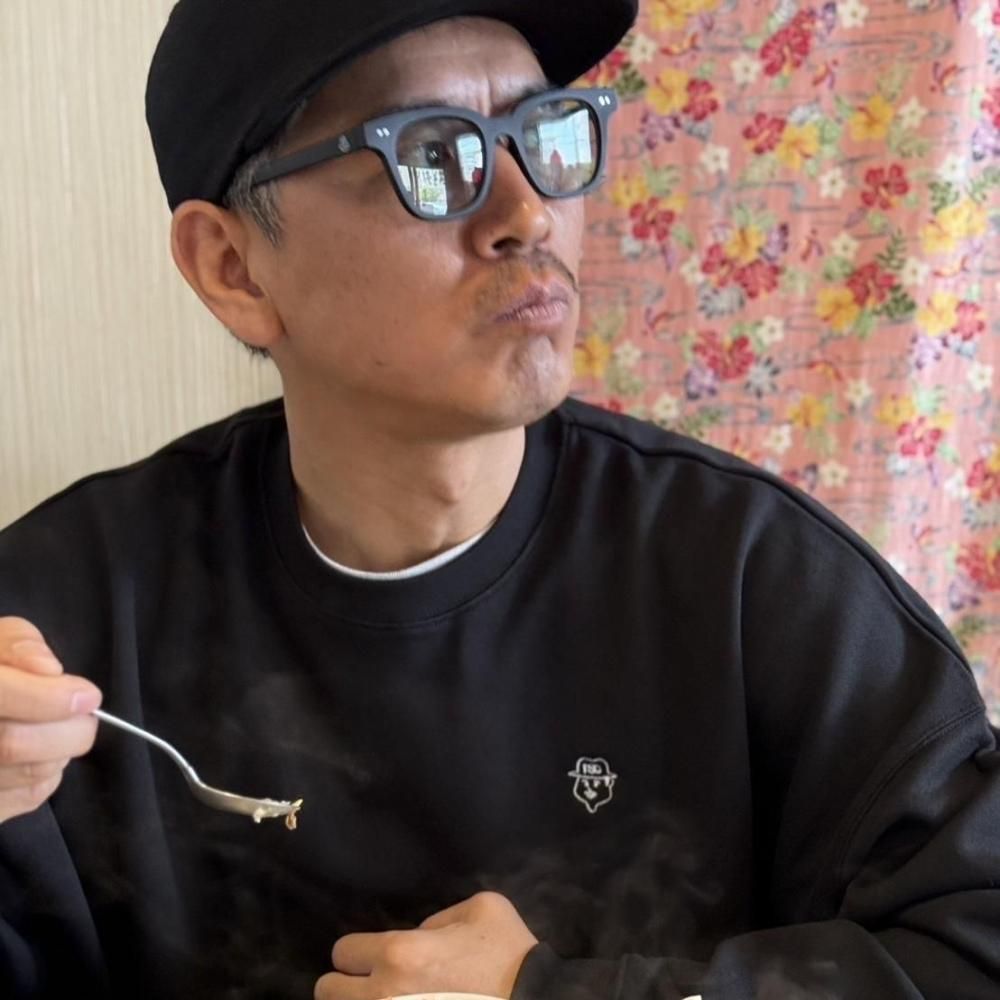 TAKAFIN コラボクルーネックスウェット（ビッグシルエット）