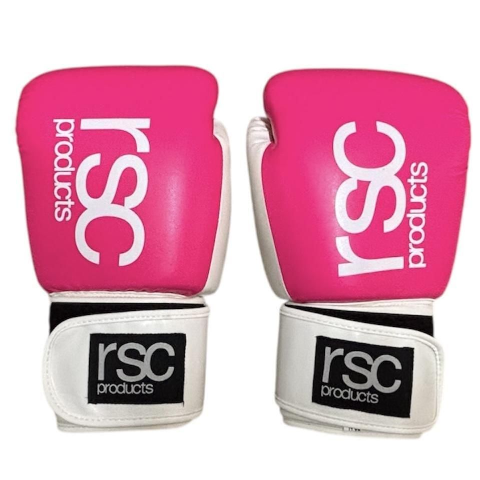 BOXING GLOVES ワークアウト ボクシンググローブ　"蛍光Pink" ( 14OZ)