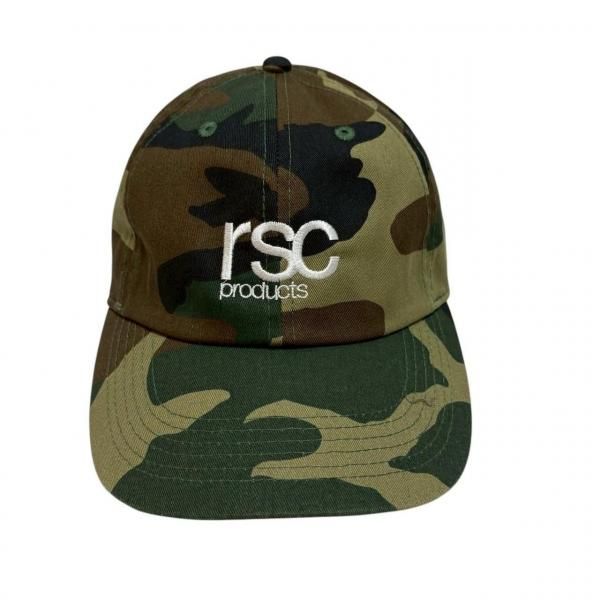 rscロゴ刺繍コットンCAP（カモフラージュ）